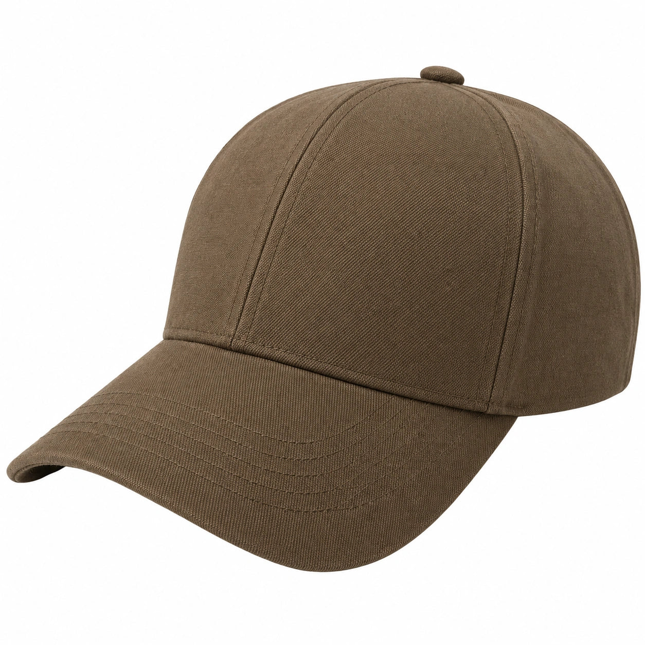 Unisex Baseballcap Einstellbar Braun