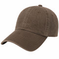 Verstellbare Unisex Baseballkappe Braun
