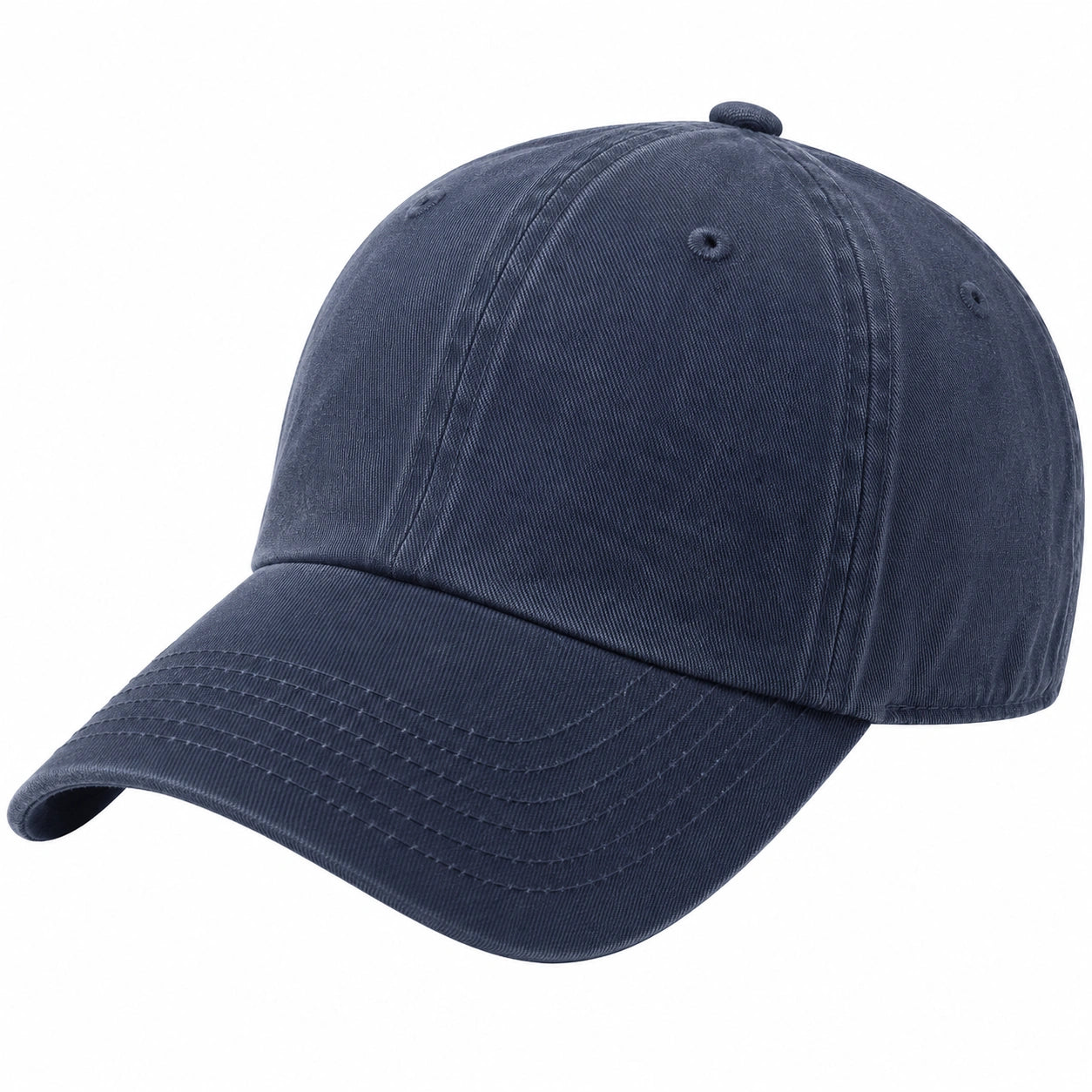 Unisex Baseballkappe Dunkelblau Einstellbar