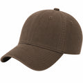 Verstellbare Unisex-Baseballkappe Braun