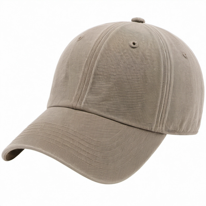 Basecap Beige Verstellbar für Erwachsene