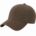 Verstellbare Unisex-Baseballkappe Braun