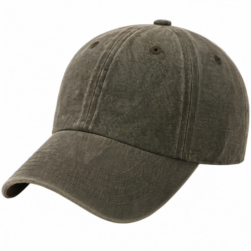 Verstellbare Unisex Baseballkappe Dunkelgrün